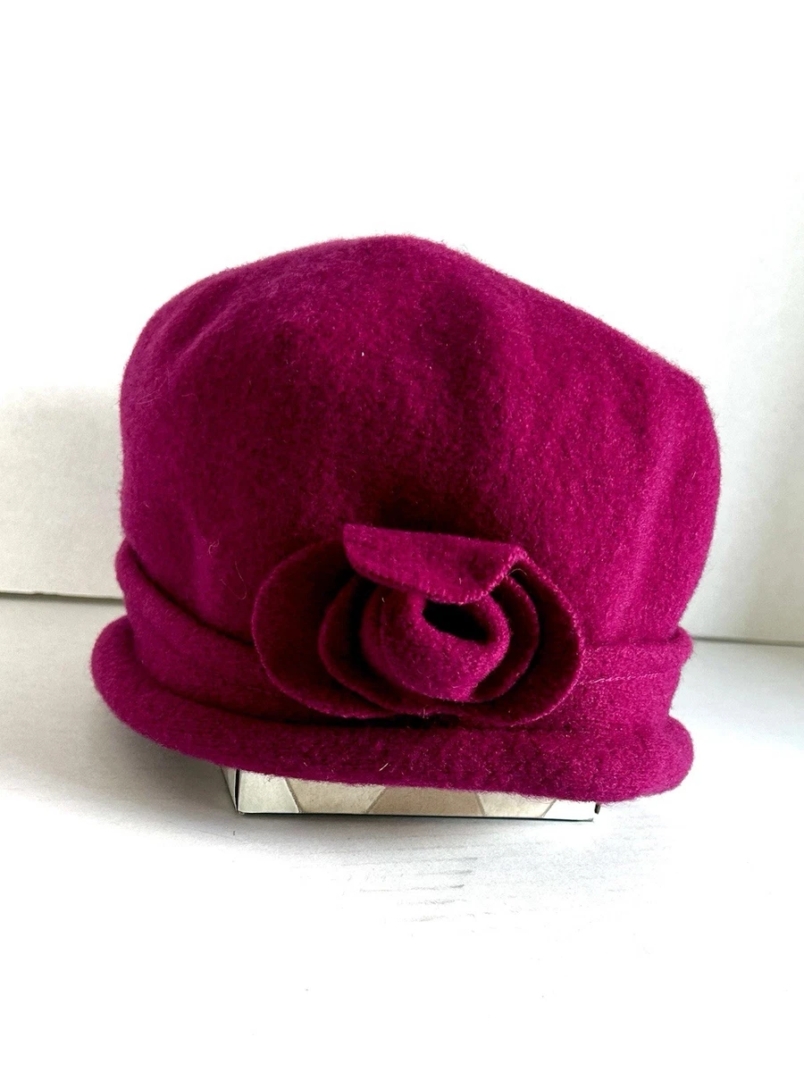 Created‎ by Cyd Lacy Cloche Handmade Crochet Beanie Pink Multi Variegated NEW Pink Cloche Hats for Women for sale | eBay main image 4