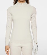 J. Lindeberg Cindy Quarter Zip MID Layer Swea...