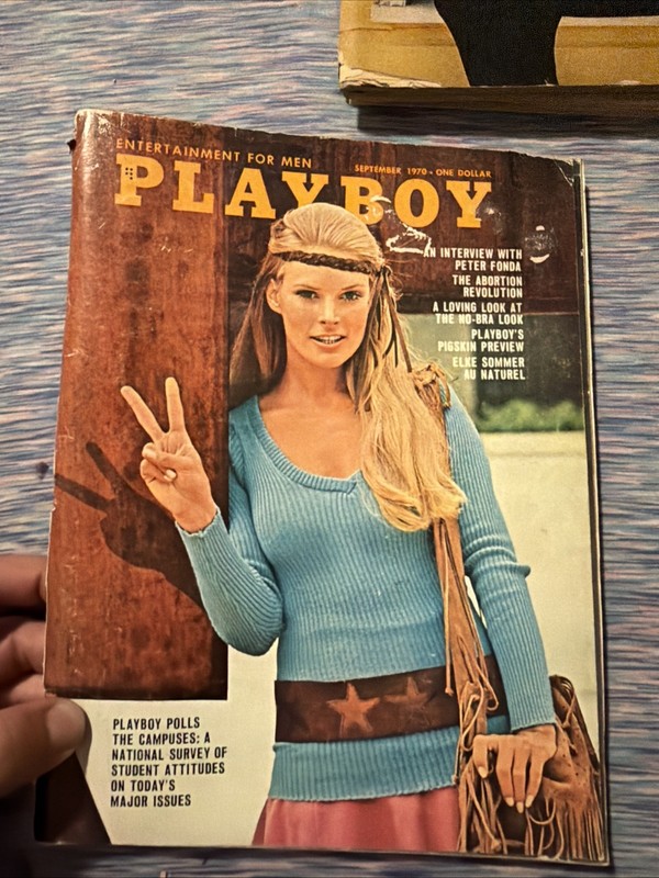 Vintage Playboy Magazine September 1970- Debbie Ellison