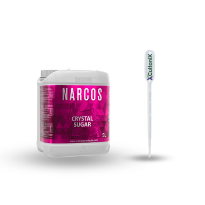 NARCOS Crystal Sugar 5 Liter Blüte Booster Candy Boost Bloom Pflanzen Stimulator