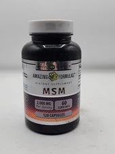 Amazing Formulas MSM (Methylsulfonylmethane) Supplement 120 Count 1/28