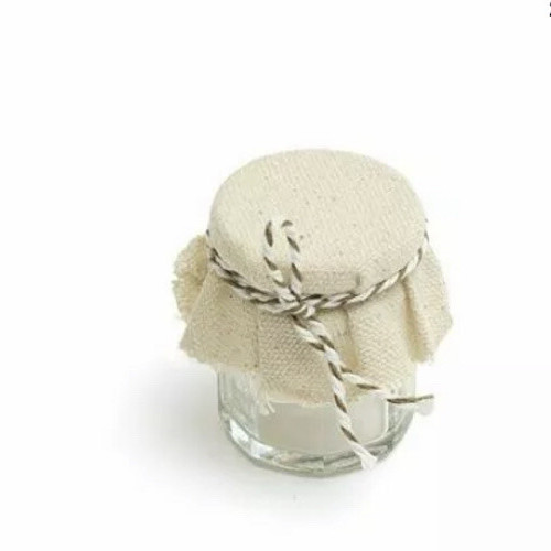 Gartner Studios Wedding Collection Jar with Fabric Cover Favor Kit 18 pack - NEW