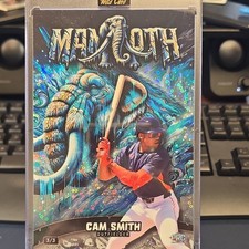 Cam Smith /3 Mammoth 4x6 Houston Astros 2024 Dino-Might PreHistoric Wild Card