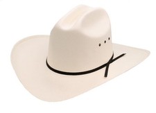 White Cattleman Western Express Cowboy Hat S/M and L/XL