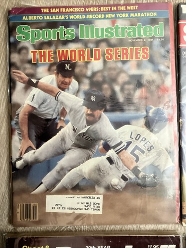 Lot Vintage Yankees Memorabilia verschiedene Sportzeitschriften - Bild 9 von 17