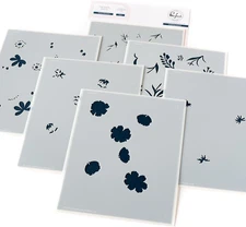 - Stencils - Breezy Blossoms