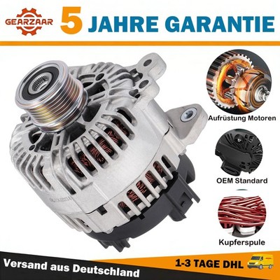 Lichtmaschine Generator 140A Für VW GOLF 5 6 TOURAN AUDI Seat Skoda 06F903023F
