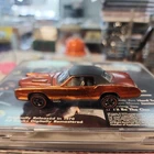 Hot Wheels Redline Car 1968 orange Custom Cadillac El Dorado USA