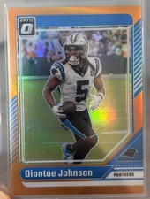 2024 Donruss Optic - DIONTAE JOHNSON- #30 Orange /249 | Carolina Panthers