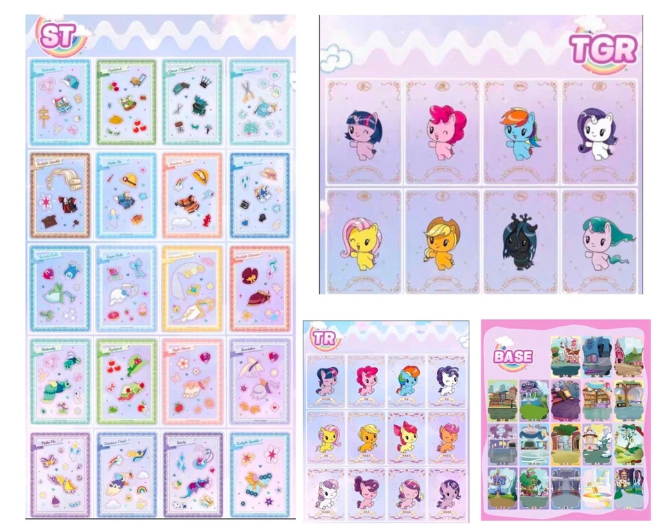 Kayou My little Pony Rainbow vol.5 Precious card USR/UR/TR&TGR&TR&BASE Set - Image 3 of 3