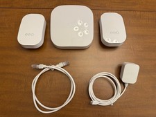 Eero Pro 6 K010001 Tri-Band WiFi 6 Mesh Wireless Router 2 eero beacons