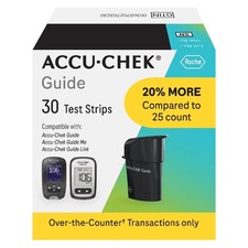 ACCU-CHEK Guide Glucose Blood Test Strips -30ct Strips