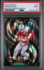 2024 Panini Select - Premier Level Drake Maye #113 Black & Green Shock RC PSA 9