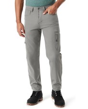 BASS OUTDOOR Men's Essential Tech Cargo Pants Castor Gray Size 36 Style 6000757