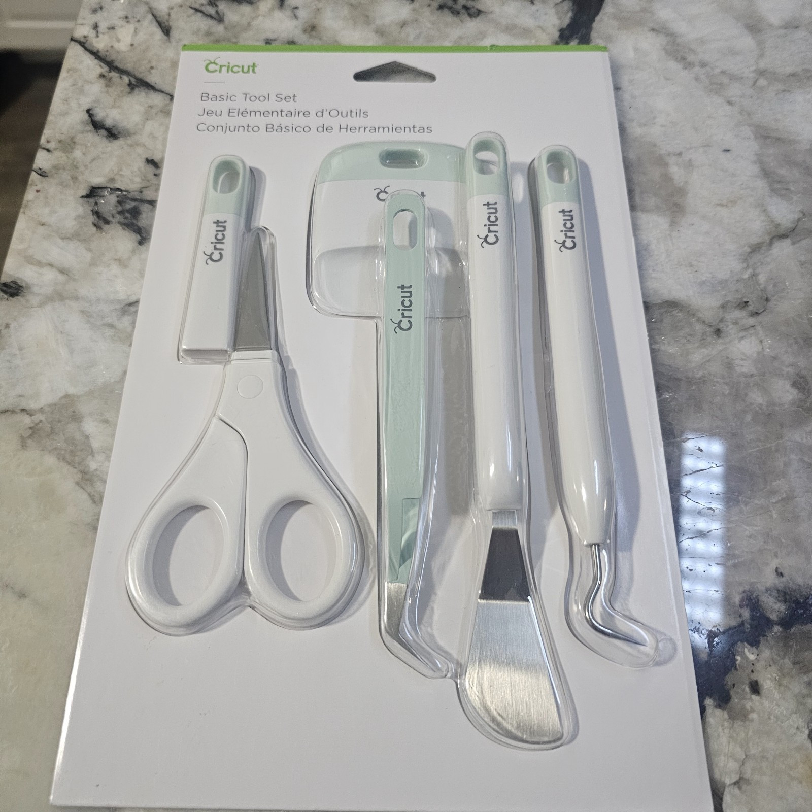 Cricut Precision DIY Tools Set for Cricut Die-Cut Machine - Mint (5 pcs)