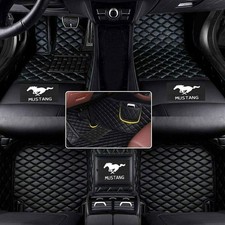 Fit Ford Mustang 1994-2024 Car Floor Mats Custom Luxury All-weather Carpets