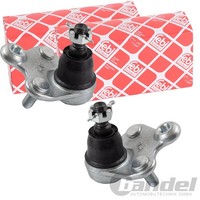 2X Febi Bilstein Traggelenk Unten Vorne Passend FÜR Honda CR-V Links+Rechts