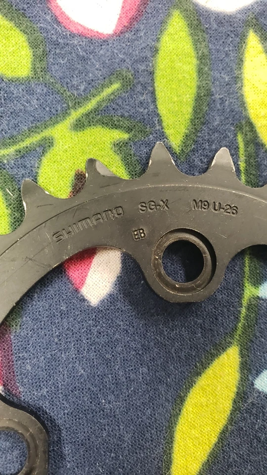 Shimano SG-X 26t Tooth M9 Chainring 64 BCD MTB Mountain Touring Gravel Vintage - Image 2 of 4