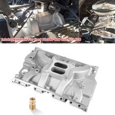 R1148 For Ford Fe 390 406 410 427 428 1500-6500 Satin Dual Plane Intake Manifold R1148 For Ford Fe 390 406 410 427 428 1500-6500 Satin Dual Plane Intake Manifold