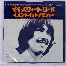 GEORGE HARRISON MY SWEET LORD APPLE AR2715 Japan VINYL 7