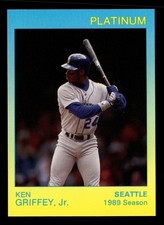 1991 STAR PLATINUM #58 KEN GRIFFEY JR. MARINERS