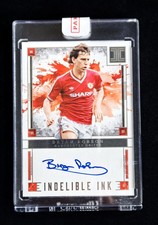 2024-25 Panini Impeccable Bryan Robson Indelible INK On Card Auto 13/99