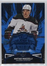 2022-23 SPx Finite Rookies Platinum 70/99 Matias Maccelli #F-35 11k6
