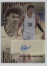 2022-23 Panini Chronicles Draft Picks Red 17/99 Dominick Barlow #RS-DBA Auto oh4