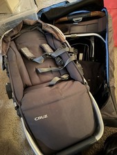 UPPAbaby CRUZ Single Stroller Traditional & Combination, Black 5-Point Harness