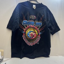 Vintage Starter 1998 Bulls Championship T-shirt Sz XL 6 time champs with Tag