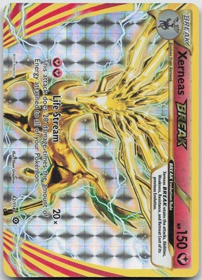 what is the rarest pokemon break card 5 Cards Lot : Toys & Games Trevenant BREAK retains the attacks Pokemon Xerneas BREAK 82/114 XY