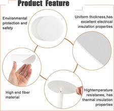 1 Pcs Large Microwave Kiln with 50 Pcs Kiln Paper Professional Glass Jewelry ...