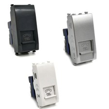 Presa telefonica rj11 compatibile con living light international air telefonico