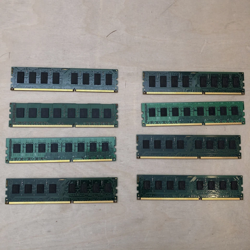 Lot 8X Crucial RAM 4GB DDR3 1333 PC3 10600 PC Desktop Memory HP Dell Lenovo Asus - Image 2 of 4