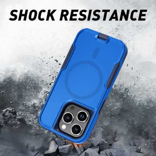 For Apple iPhone 15 Pro Max Strong Magnet Magsafe Shockproof Armor Case Cover - Bild 21 von 51