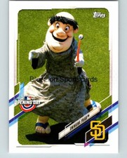  2021 Topps Opening Day Mascots #M18 Swinging Friar