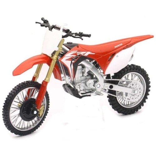 NewRay 1:12 Scale Honda CRF450R 2012 Motocross Bike - Die-Cast Motorcycle Model