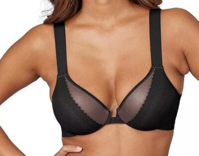Spanx 30061R Brallelujah Illusion Lace Full Coverage Bra Black