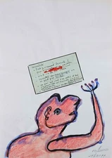 Jean-Louis Simonin - Drawing Original - Pastel - Honesty