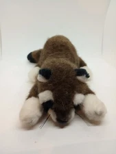 Vintage Russ Berrie Plush Yomiko Classics Realistic Raccoon 15” Nose To Tail GUC