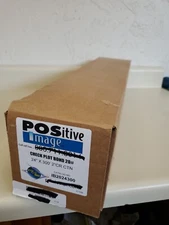 Lot Of 5- Plotter Paper Positive Image Check Plot Bond 20# 24"x300' 2" CR #LJ