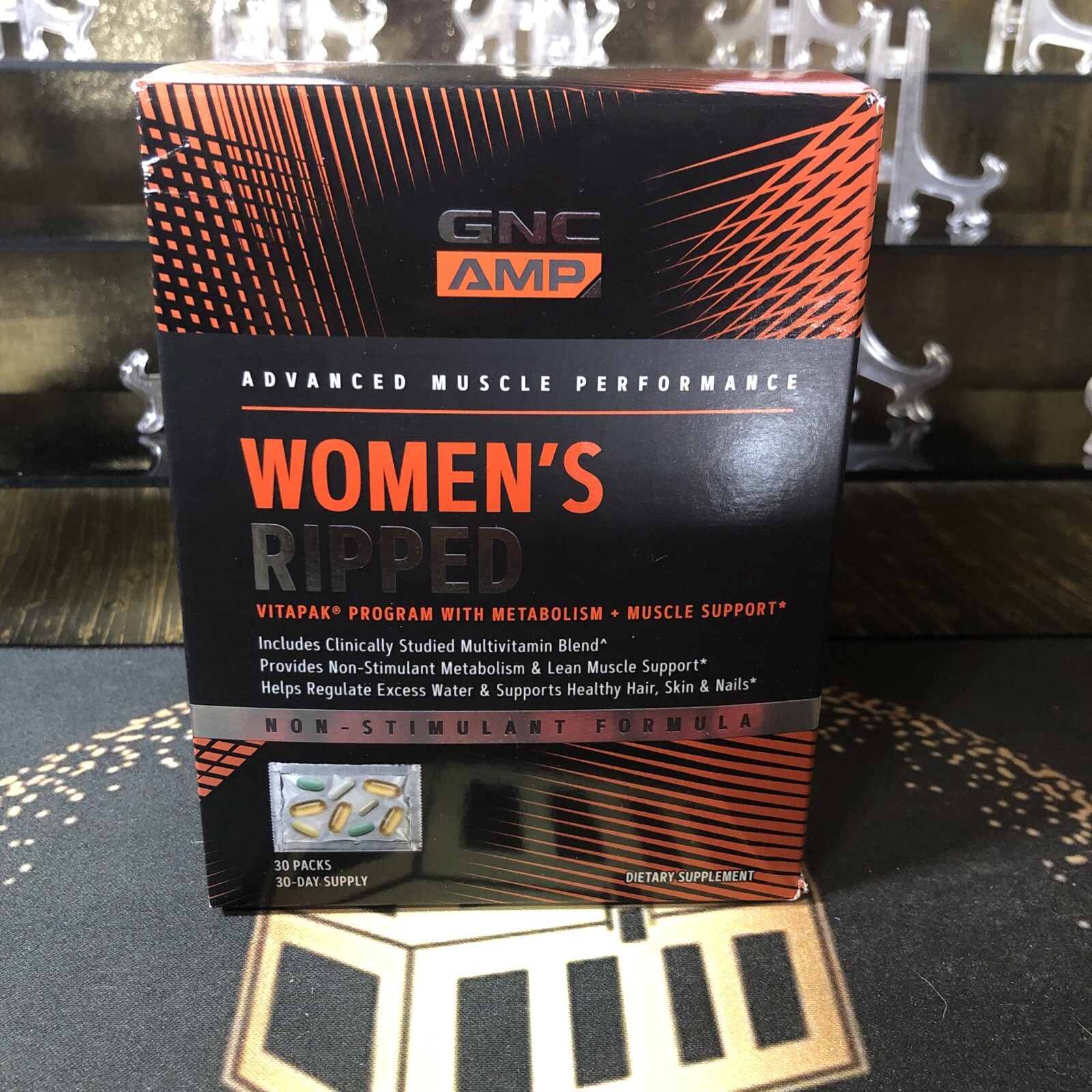 GNC AMP Women's Ripped Vitapak Program 