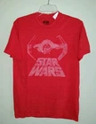 NWT Star Wars Men's ADULT Tee Shirt S M L XL XXL 2XL Licensed RED T Shirt 214415