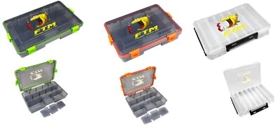 FTM Kleinteilebox Wobblerbox Jumbo Fishing Tackle Max, Spinner Spoon Wobbler