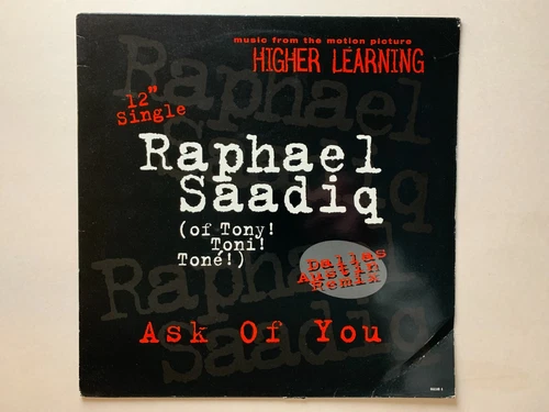 DISQUE MAXI B.O FILM HIGHER LEARNING - RAPHAEL SAADIQ ASK OF YOU - MISTA GRIMM