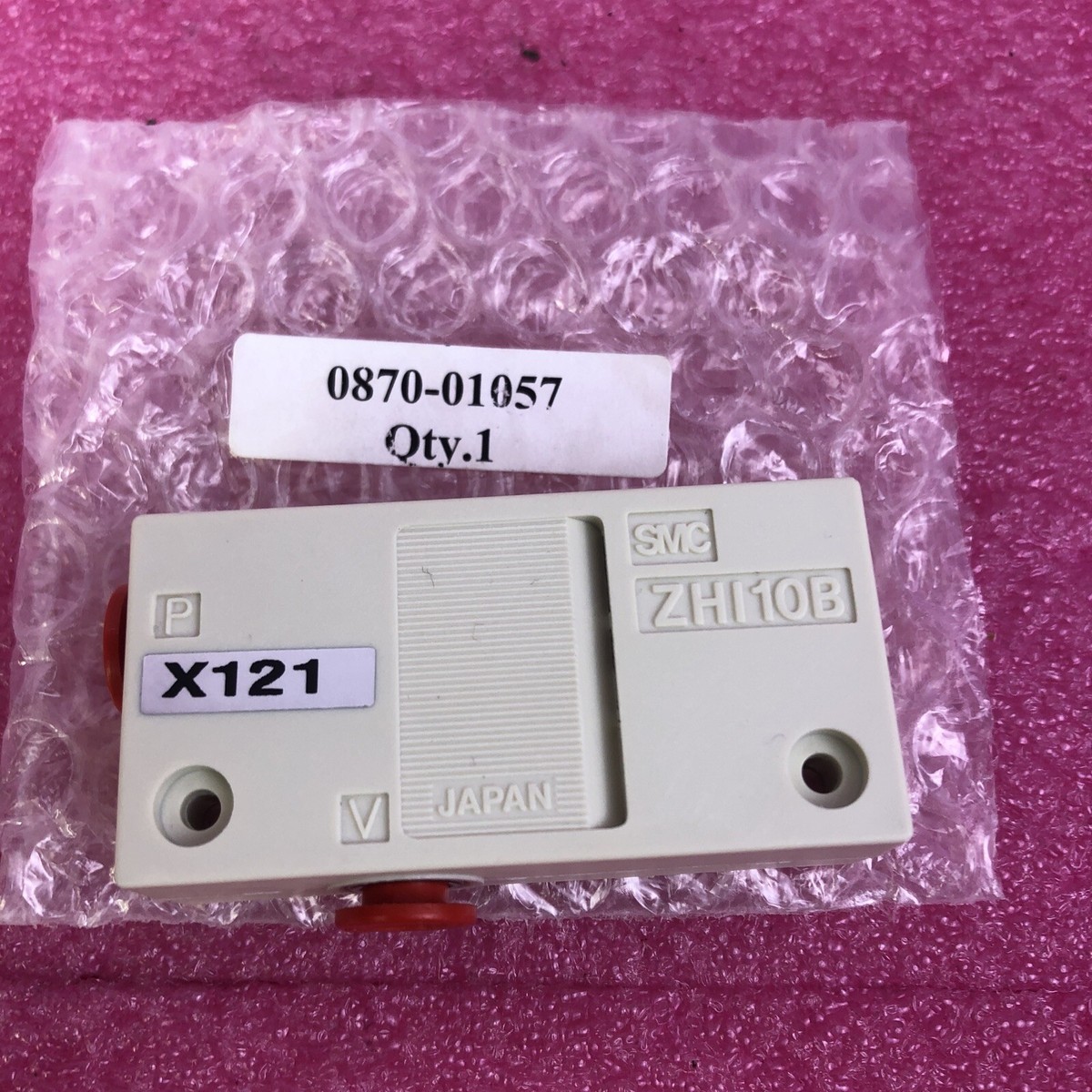 Applied Materials/AMAT 26Hg Vacuum Ejector 0870-01057, SMC ZHI10B 
