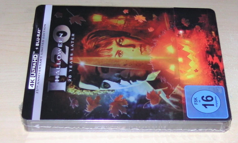 HALLOWEEN H20 ZWANZIG JAHRE SPÄTER 4K UHD BLU RAY LIMITIERTE STEELBOOK NEU & OVP - Bild 4 von 4