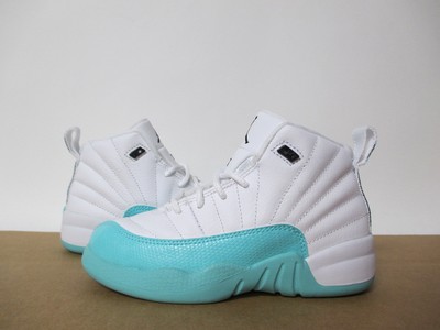 turquoise and white jordan 12