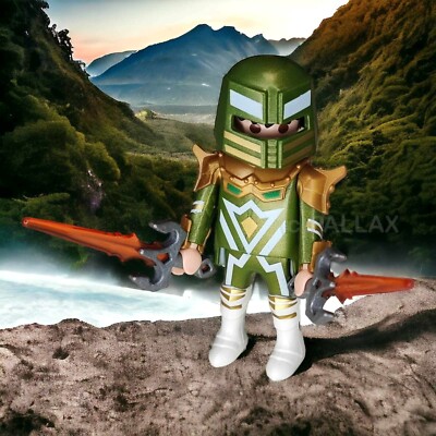 PLAYMOBIL 70025 FIGUREN SERIE 15 GRÜNER RITTER GREEN KNIGHT / 2019