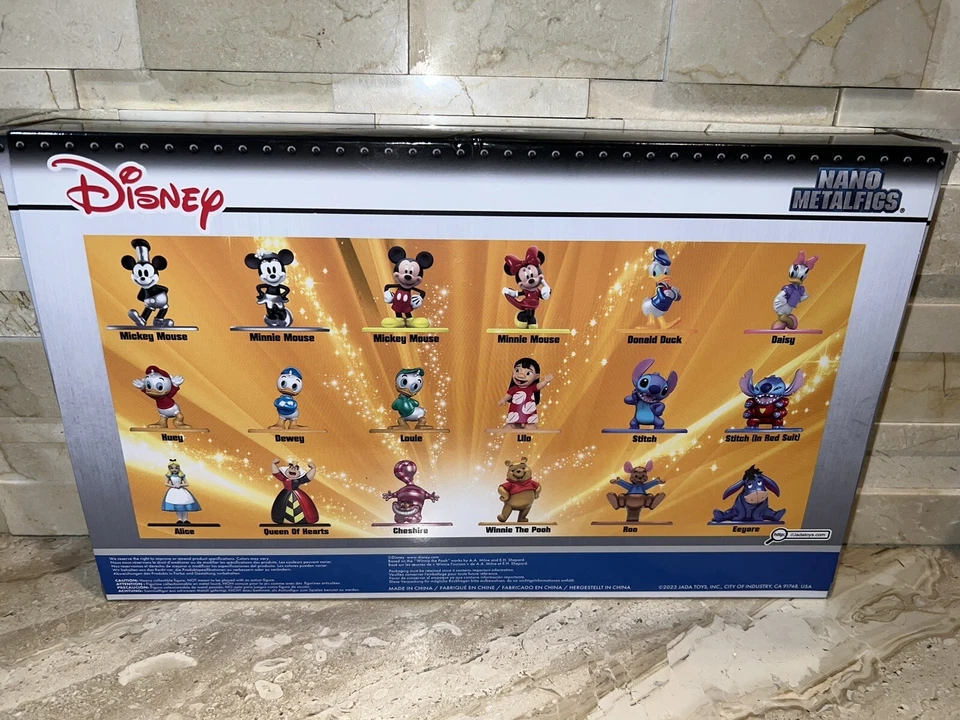Disney Nano Metalfigs 18 Pack Serie 1 Die Cast Figuras LILO STITCH MICKEY MINNI Foto 4 de 4